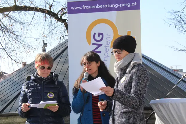 Gabriele Schauer, Barbara Kaiselgruber und Heidi Wabro. | Foto: MeinBezirk Perg/Köck