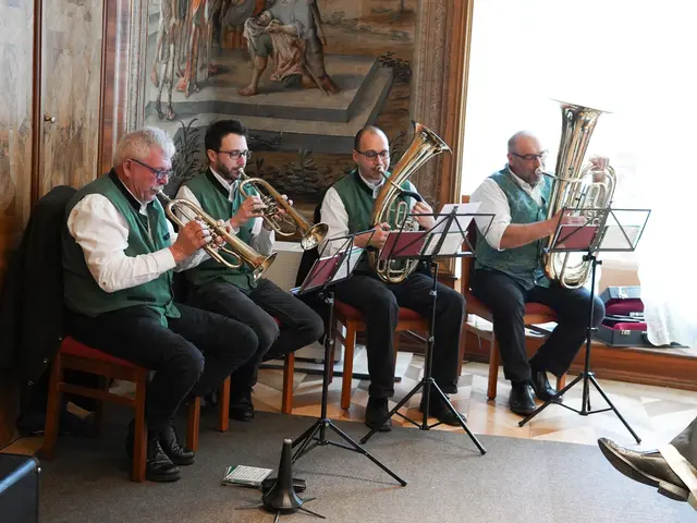 Für den musikalischen Rahmen sorgten die Wienerwaldbläser der Musikkapelle Gaaden | Foto: Elisabeth Fürst