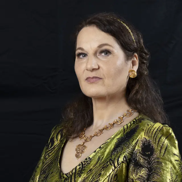 Michaela Mikesch als Frau Jedermann. | Foto: Michael Welz