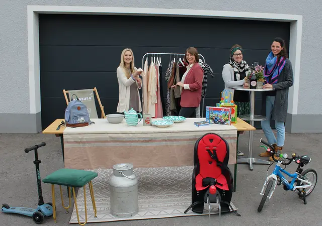 Die erste Flohmarkt-Roas der Mamazone Schiedlberg fand im Vorjahr statt.  | Foto: Mamazone Schiedlberg