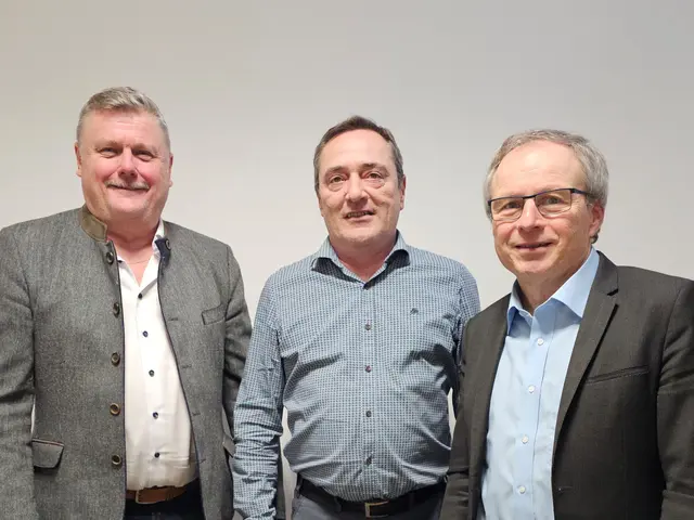 Gerald Kirchberger, Bernhard Kronsteiner und Wolfgang Klinger. | Foto: FPÖ GR/EF