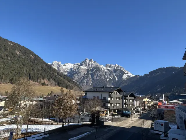 Ein Ausblick vom Hotel auf die Gemeinde Werfenweng. | Foto: Emanuel Hasenauer