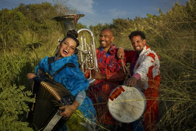 Das Power-Trio entfaltet eine einzigartige Klangwelt. | Foto: Tiago Lima