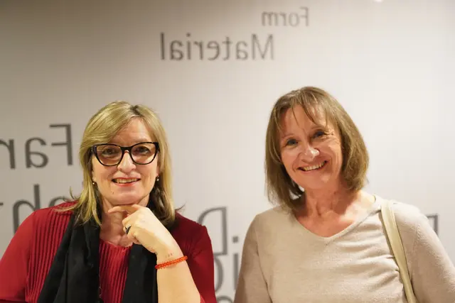 Eva Gal und Gabriela Tisch freuten sich auf einen stimmungsvollen Musikabend.