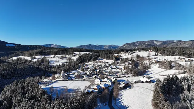 Seit jeher ist Steuerberg stark land- &amp; forstwirtschaftlich bestimmt. Der Fremdenverkehr gewinnt stärkere Bedeutung. | Foto: Gemeinde Steuerberg