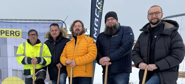 Am Bild von links Harald Lehner, Bürgermeister Anton Froschauer, Horst Eggendorfer, Emel Rizvanovic, Matthias Freudenthaler. | Foto: WIMBERGER