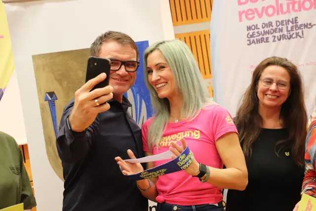 Sepp Zirkl mit Katrin Nerad und Monika Dunkl | Foto: Edith Ertl