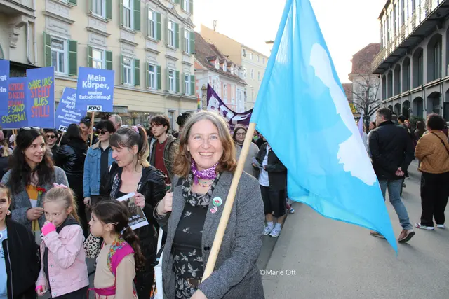 Demo, weltfrauentag, Graz