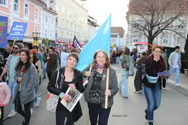 Demonstration, Weltfrauentag, Graz, 2026