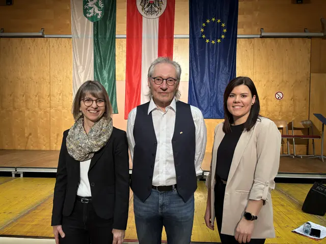 Das ehrenamtliche Organisatorenteam Birgit Kolleritsch, Gerhard Obendrauf und Julia Hopfer | Foto: MeinBezirk/Gerda Sammer-Schmidt