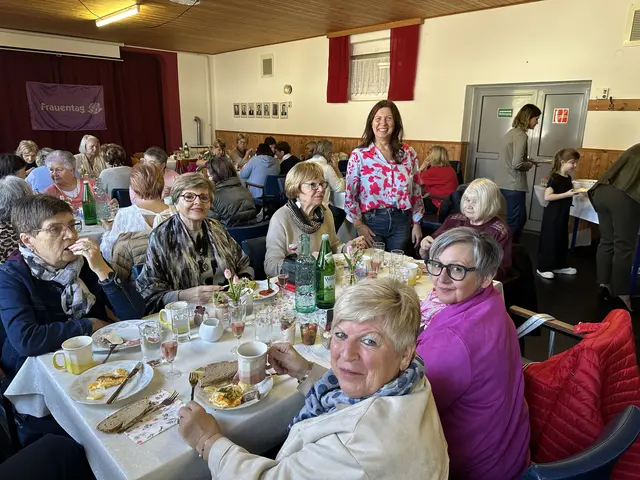 Frauen unter sich, beim Frühstück in St. Margarethen.  | Foto: SPÖ Frauen St. Margarethen