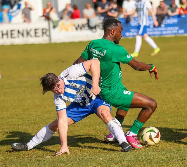 Neuzugang in Micheldorfs: Stürmer Alfred Appiah (re.) | Foto: Dietmaier