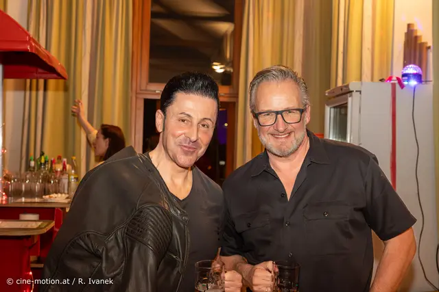 Christian Lackinger und Toni Zupanjac von den Band "Memphis Bandits" (vlnr). | Foto: cine-motion.at / R. Ivanek