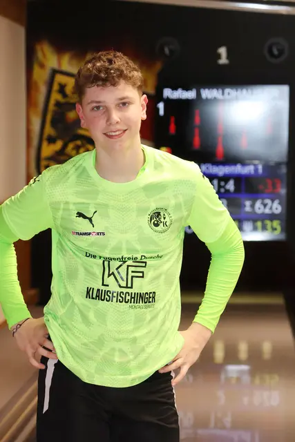 KSK Youngster Rafael Waldhauser mit starken 626 Kegel
