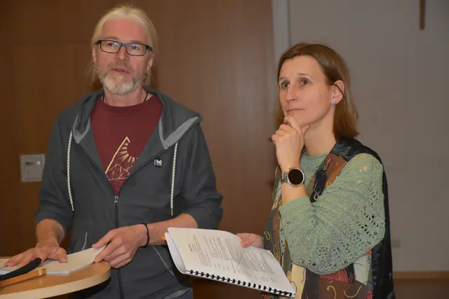 Die Theatergruppe der Liedertafel Pabneukirchen bringt mit „Die Falle“ ein Kriminalstück des weltbekannten Autors Robert Thomas. Premiere ist am Freitag, 10. April 2026, 20 Uhr, im Pfarrzentrum | Foto: Zinterhof