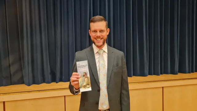 Timon Kudler ist der Referent im Volkshaus Ebelsberg

Foto FMZ