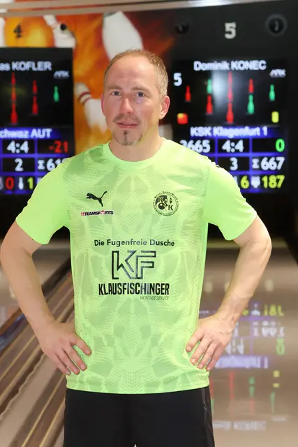 Dominik Konec erzielte mit 667 Kegel Tagesbestleistung und neue persönliche Bestleistung