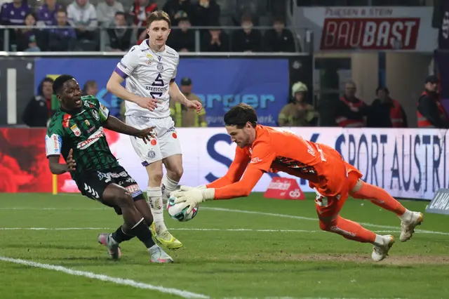 Der ehemalige Ried-Torhüter Samuel Sahin-Radlinger konnte nicht bezwungen werden. Für die SV Ried zählt jetzt nur der Klassenerhalt.  | Foto: SV Ried/Schröckelsberger