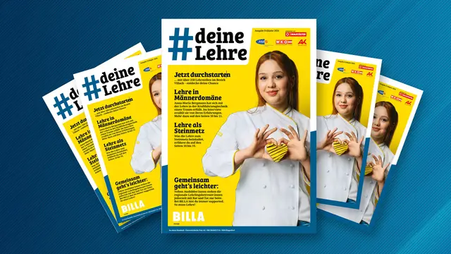 #deineLehre: Stöber durch das neue Villacher Lehrlingsmagazin und lass dich inspirieren. | Foto: MeinBezirk.at