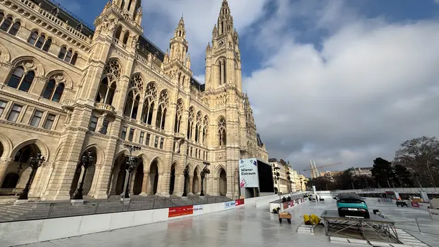 Am Sonntag ging der Wiener Eistraum 2026 zu Ende. Rund 700.000 Gäste wurden gezählt.  | Foto: Andreas Pölzl/MeinBezirk