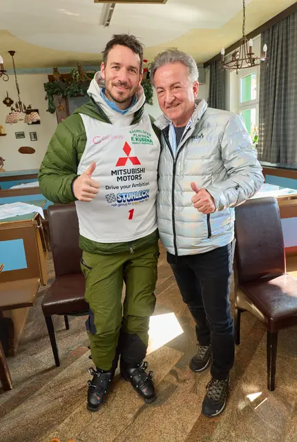 Felix Neureuther und Kurt Faist. | Foto: Alexander Tum
