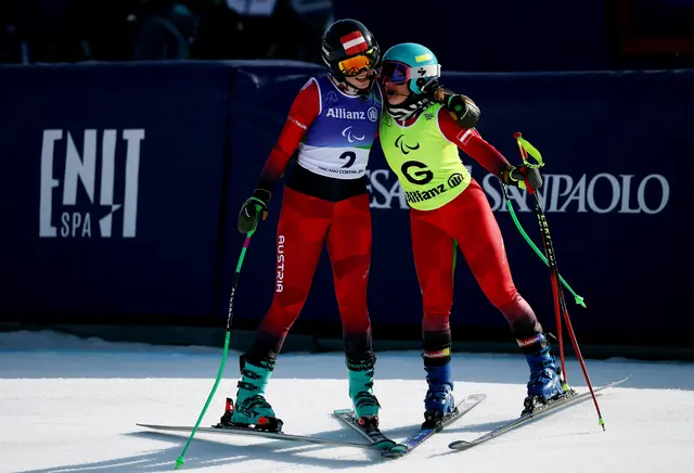 Veronika Aigner und ihr Guide Lilly Sammer | Foto: APA-Images / REUTERS / Stoyan Nenov