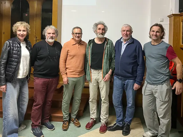  Andrea Wojcik, Helmut Mauthner, Vizebürgermeister Gerald Kostial (SPÖ), Vortragender Sepp Mann, Karl Hollweger und Patrik Amelin | Foto: Sepp Mann