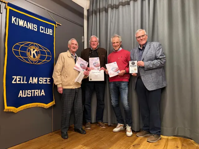 Franz Straßgschwandtner, Arnold-Peter Wörgötter, Harald Nicka, Leo Winter     | Foto: KCZ
