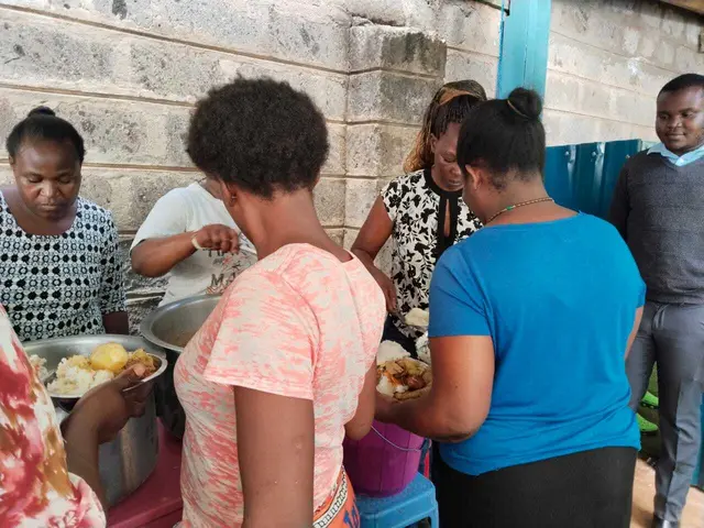 Mitarbeiterinnen Lydia Khavtsa, Dorcas Imali und Florence Arum (ehrenamtliche Geschäftsführerin der kenianischen Stiftung)  | Foto: Verein zur Unterstützung der Child Destiny - Österreich