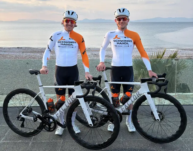 Marvin Hammerschmid (li.) und Adrian Stieger haben heuer schon einige Rennen auf Rhodos bestritten. | Foto: Ludwig Hehenberger