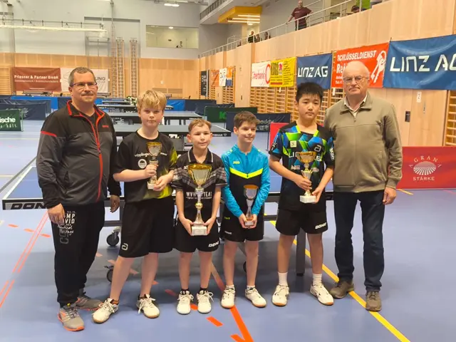 Medaillengewinner U13 Einzel | Foto: Leo Zittmayr