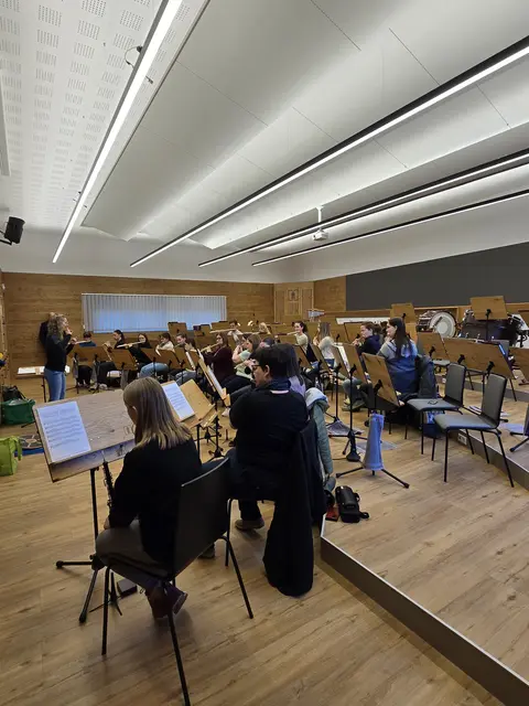 Der Musikbezirk Leoben lud zu einem spezialisierten Holzbläserworkshop zum Grundlagenfeinschliff in Mautern ein. | Foto: Musikbezirk Leoben