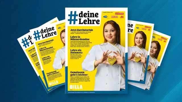 #deineLehre: Stöber durch das neue Villacher Lehrlingsmagazin und lass dich inspirieren. | Foto: MeinBezirk.at