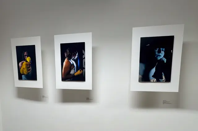 Porträts werden in der temporären Ausstellung in der Pop-up Galerie gezeigt.  | Foto: Pop-up Galerie/Andreas Schütz/Armin Rainer 
