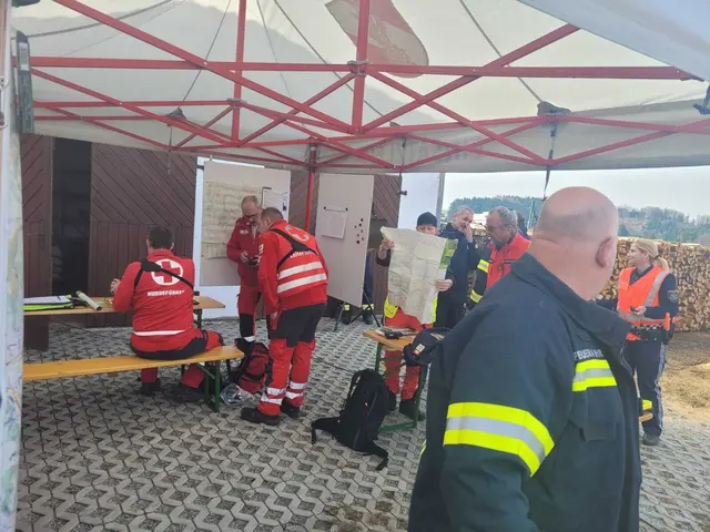 Foto: Drohnenstützpunkt Freiwillige Feuerwehr Zwettl an der Rodl / Bezirksfeuerwehrkommando Urfahr Umgebung