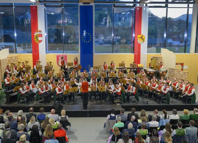 Die BM Tamsweg beim Konzert 2025 | Foto: Peter Bolha