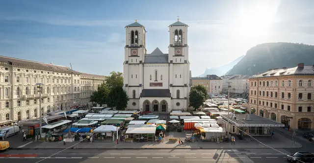 Am Mirabellplatz Salzburg zeigen verschiedene Aussteller, was Salzburg zu bieten hat.  | Foto: Archivfoto: Stadt Salzburg/A. Killer