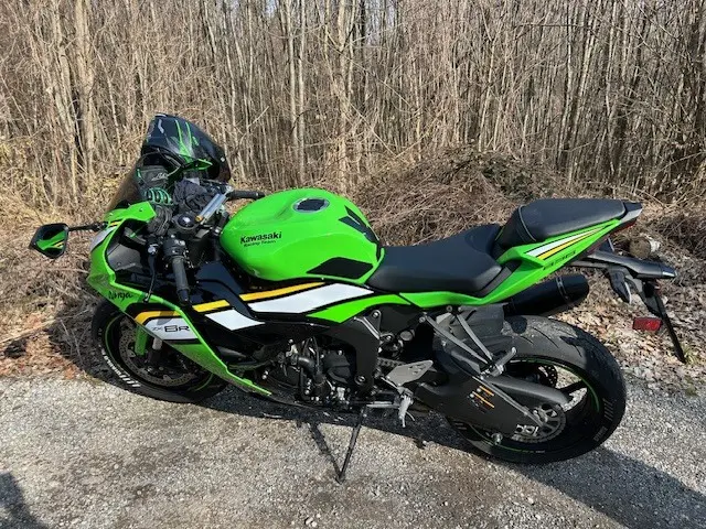 Die beschlagnahmte Kawasaki. | Foto: Foto: Polizei  St. Andrä-Wörsern