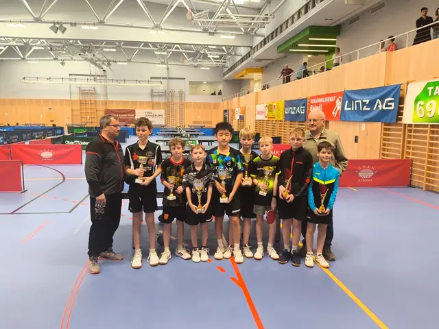 Medaillengewinner in der U13 im Doppel | Foto: Leo Zittmayr