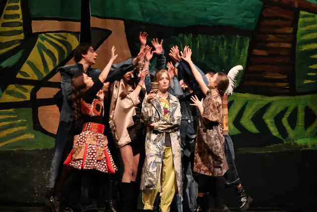 Das Ensemble des Musicals „Ariadne“ begeisterte bei der Doppel-Premiere in Dachsberg das Publikum. | Foto: MeinBezirk/Constance Haslberger