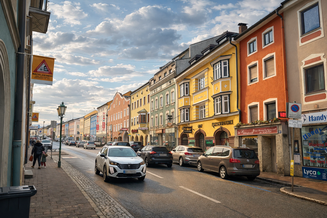 Mit der Umfahrung soll der Verkehr in der Mattighofner Innenstadt bald ruhiger werden.  | Foto: MeinBezirk/Anja Kern