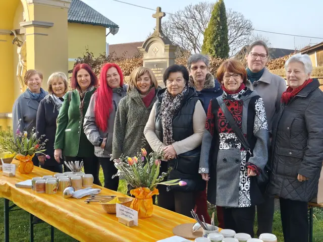 Die Frauenrunde bekam einiges an Spenden zusammen. | Foto: Privat