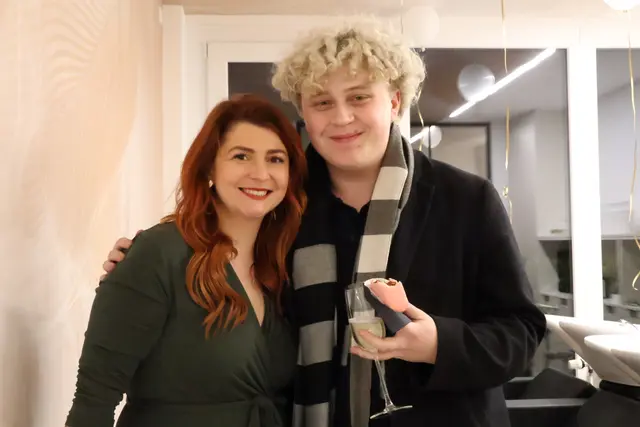 Paulina Boje-Kueß und Tassilo Schielin. | Foto: MeinBezirk/Constance Haslberger