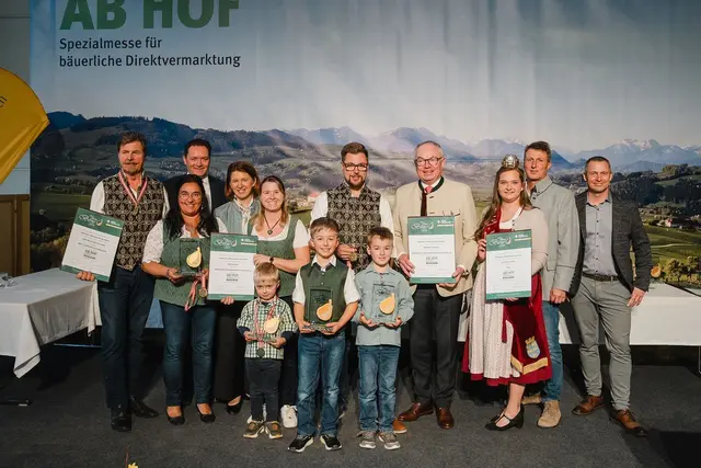 Vier Bundessiegertitel für die Produkte von Familie Höllhuber aus Nußbach. | Foto: David Erber