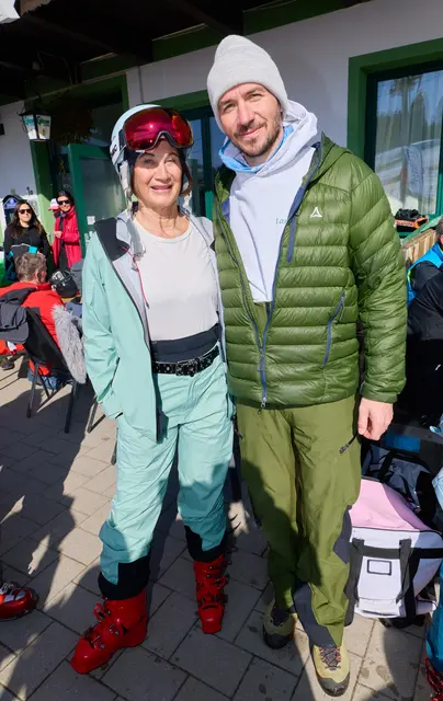 Katharina Gutensohn und Felix Neureuther. | Foto: Alexander Tum