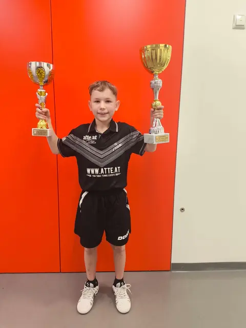 Valentin Zittmayr wurde zweifacher Landesmeister in der U13. | Foto: Leo Zittmayr