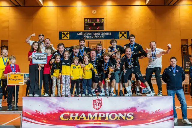 Die Union Tigers Vöcklabruck holten sich den Sieg in Grieskirchen. | Foto: Stefan Pühringer