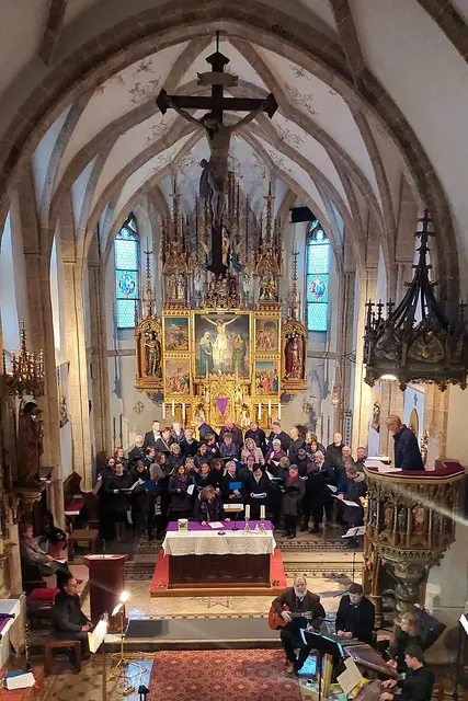 Das Passionssingen hat in St. Marienkirchen bereits Tradition. | Foto: Stelzhamerbund Ried