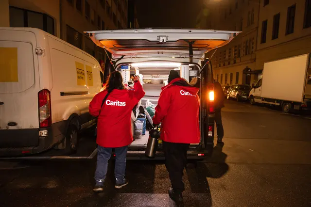 Beim Kältetelefon hat die Wiener Caritas einen deutlichen Anstieg an Anrufen in der aktuellen Wintersaison verzeichnet. | Foto: Caritas Wien