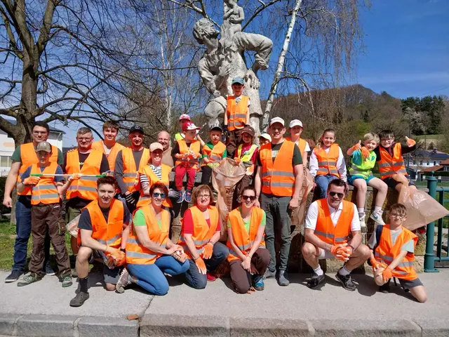 Das Team aus St. Christophen ist mit dem Bürgermeister Jürgen Rummel unterwegs | Foto: Stadtgemeinde Neulengbach